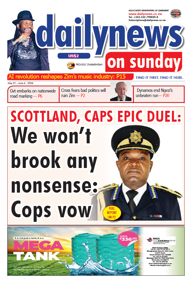 Sunday 31 May 2026